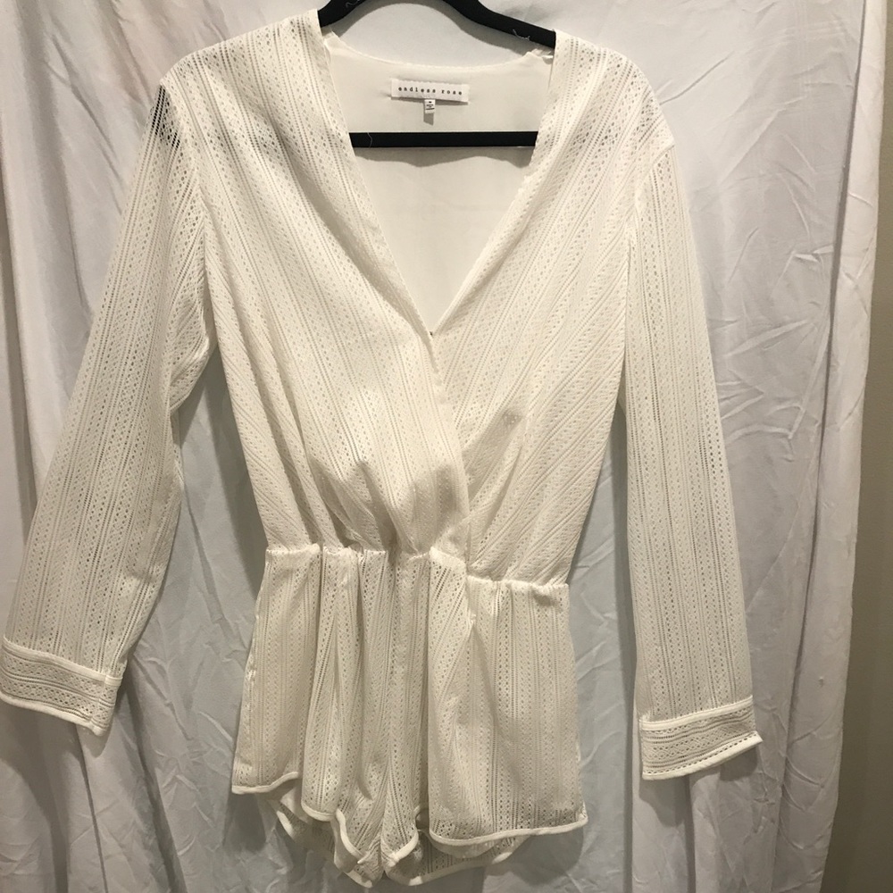 Endless Ross white romper